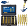 4/5/6pcs damaged screw extractor drill bit extractor drill set broken speed out bolt extractor bolt stud remover tool