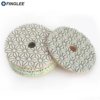 3 steps dry diamond polishing pad 4 inch/100mm stone work restoration buff resin discs for granite marble quartz