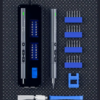 28 in 1 electric screwdriver precision set power tool kit rechargeable wireless cordless bit for xiaomi mobile cell phone repair