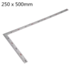1pc metal steel square set 90 degree angle metric try mitre square ruler 150 x 300mm 250x500mm measurement instruments