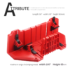 multi function woodworking saw ark clamping mitre box 10/12/14 inch miter box with backsaw