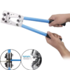 hx 50b battery cable lug crimping tool wire crimper hand ratchet terminal crimp pliers for 6 50mm2 1 10awg with sc terminals