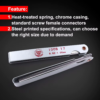 stainless steel feeler gauge 17 blade/32 blade thickness gap metric filler feeler gauge measure tool for feeler gauge valve shim