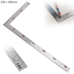 1pc metal steel square set 90 degree angle metric try mitre square ruler 150 x 300mm 250x500mm measurement instruments