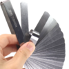 stainless steel feeler gauge 17 blade/32 blade thickness gap metric filler feeler gauge measure tool for feeler gauge valve shim