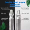 4/5/6pcs damaged screw extractor drill bit extractor drill set broken speed out bolt extractor bolt stud remover tool