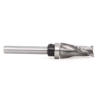bearing ultra perfomance compression flush trim solid carbide cnc router bit for woodworking end mill 1/4" 6mm shank