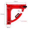 adjustable 90 degree angle clamp right angle clip plastic corner wooden clamp picture frame carpentry clamps for woodworking